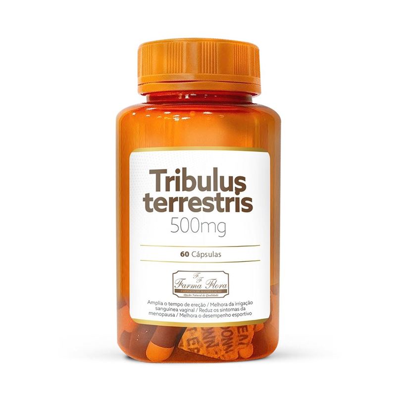 Tribulus terrestris 500mg 60 Cápsulas