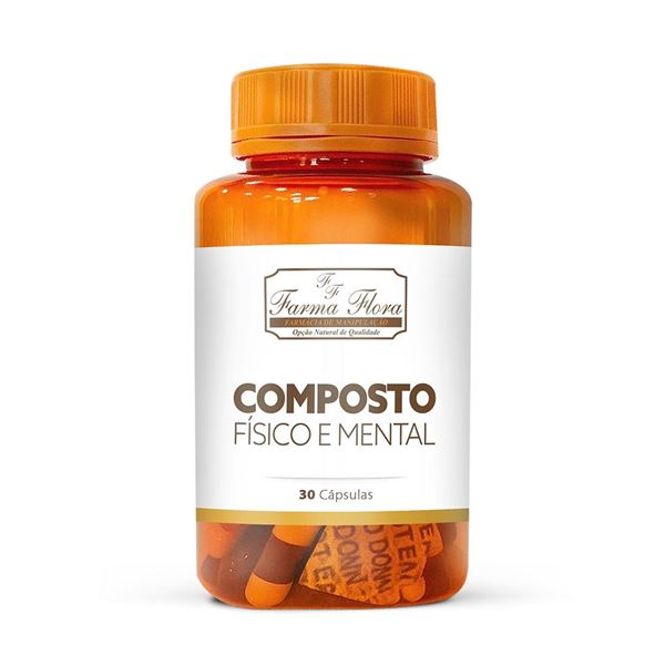 Composto físico e mental 30 Cápsulas