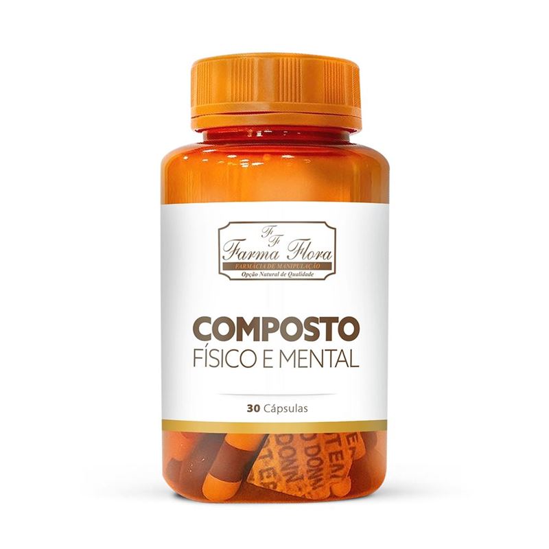 Composto físico e mental 30 Cápsulas
