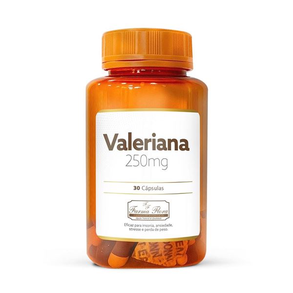 Valeriana 250mg 30 Cápsulas