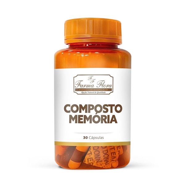 Composto Memória 30 Cápsulas