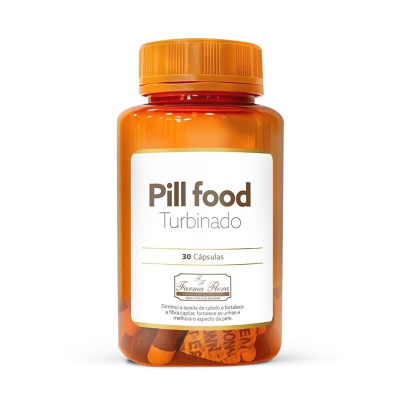 Pill Food Turbinado 30 Cápsulas