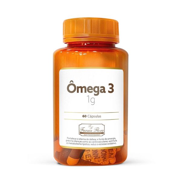 Ômega 3 - 1g 60 Cápsulas