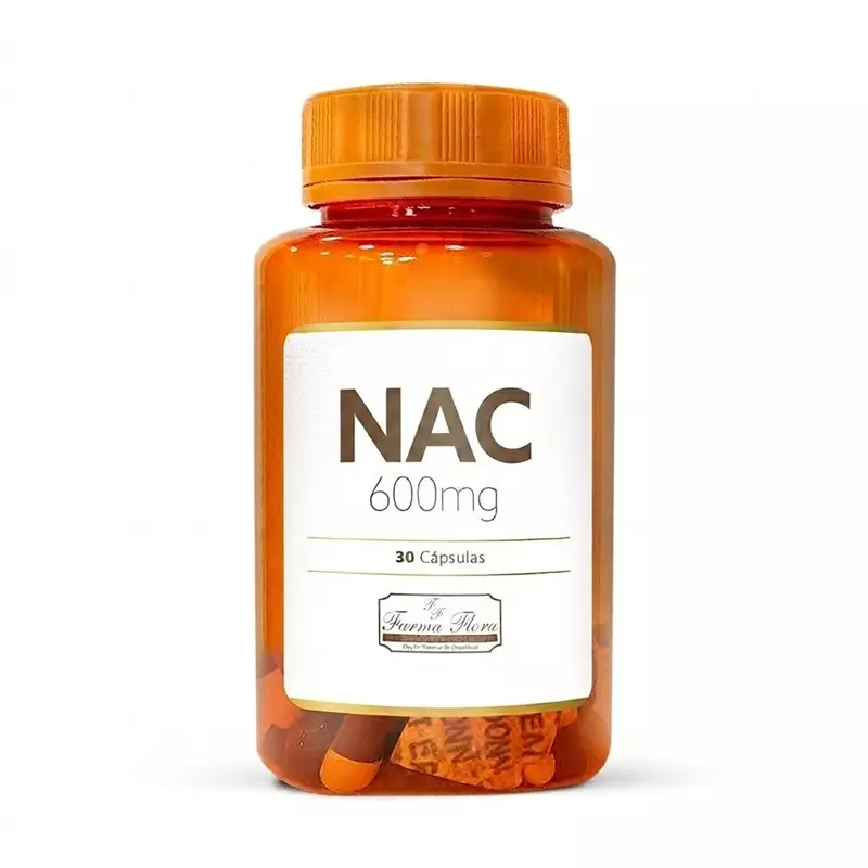 Nac (N-Acetilcisteína)600mg 30 cápsulas