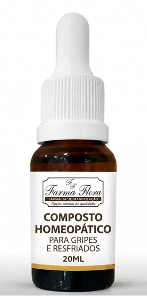 Composto homeopático para gripes e resfriados