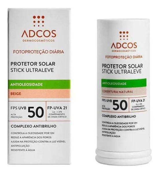 Protetor Solar Stick Ultraleve FPS 50 - 15g � Beige 