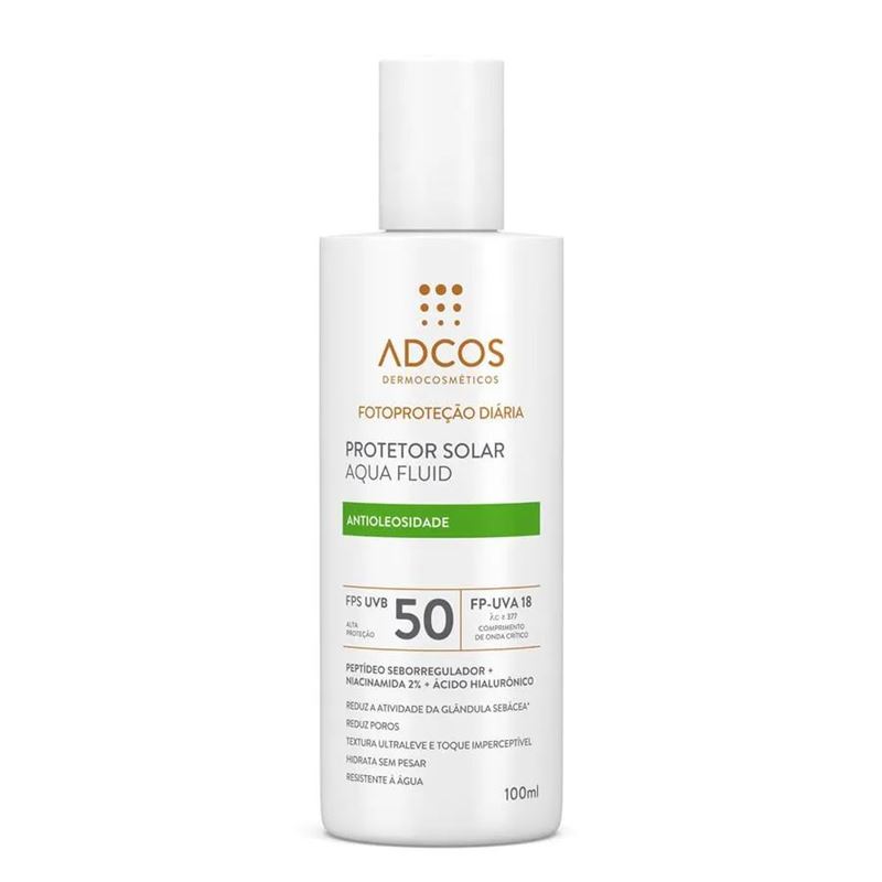 Protetor Solar Aqua Fluid FPS 50 - Incolor 100ml