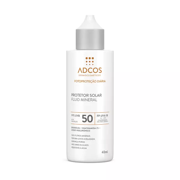 Protetor Solar Fluid Mineral FPS 50 - Incolor - 40ml