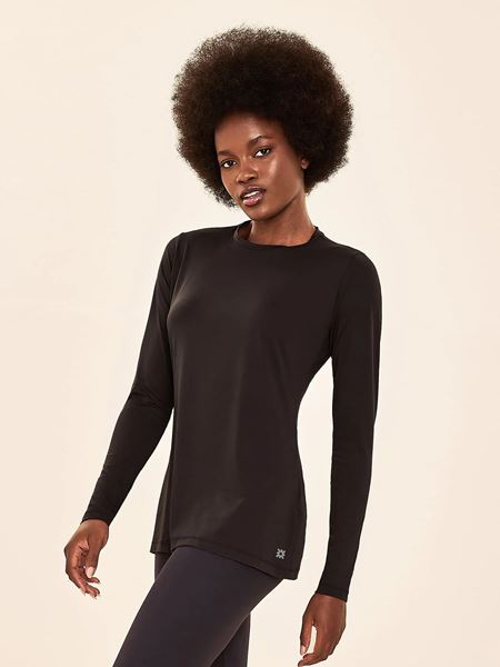 Camisa UV Feminina Com Proteção Solar Uvpro  - Preto