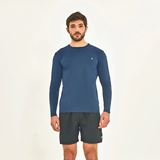 Camisa UV Masculino Com Proteção Solar Uvpro Marinho