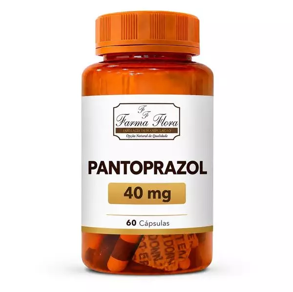 Pantoprazol 40mg com 60 cápsulas