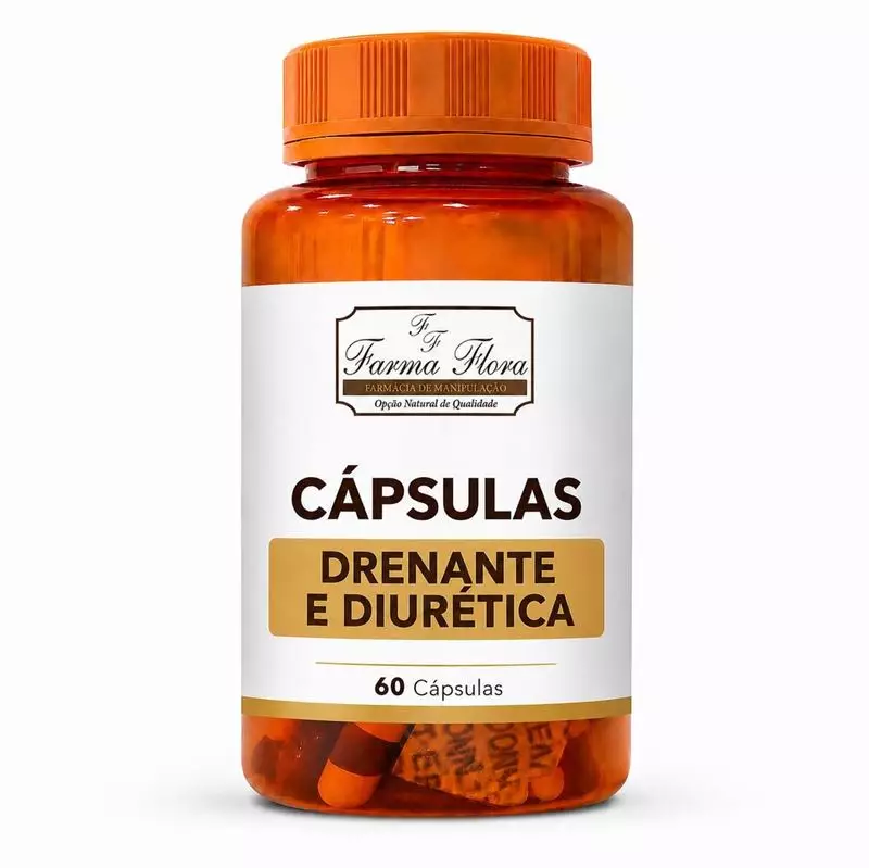 Cápsula Drenante e Diurética 60 cápsulas 