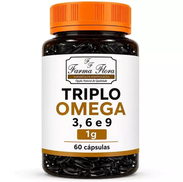 Triplo Ômega 3, 6 e 9 60 cápsulas