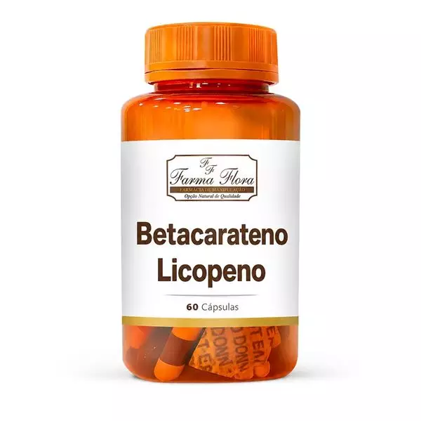 Betacaroteno + Licopeno 60 cápsulas